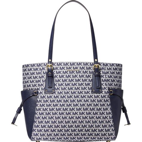 michael kors large east west kempton tote|Michael Kors voyager signature tote.